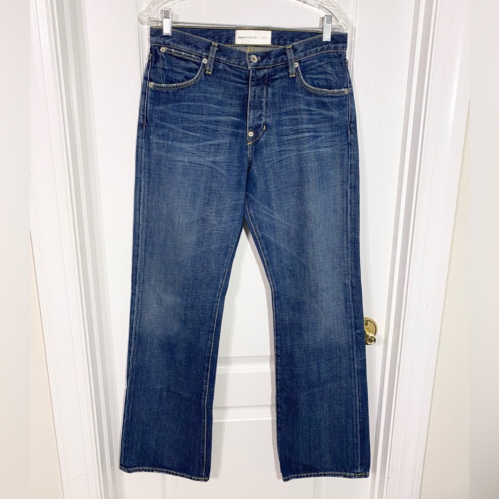Y2K PD&C Relaxed Fit Jeans USA MADE Men’s 31/33 Paper Denim & Cloth